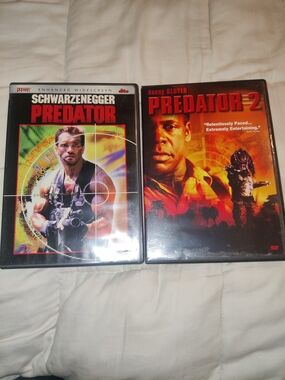 Predator & Predator 2 DVD Set - Black DVD Cases